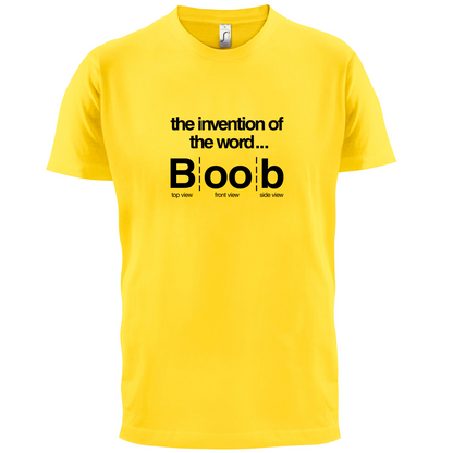 Invention Of Boob T Shirt