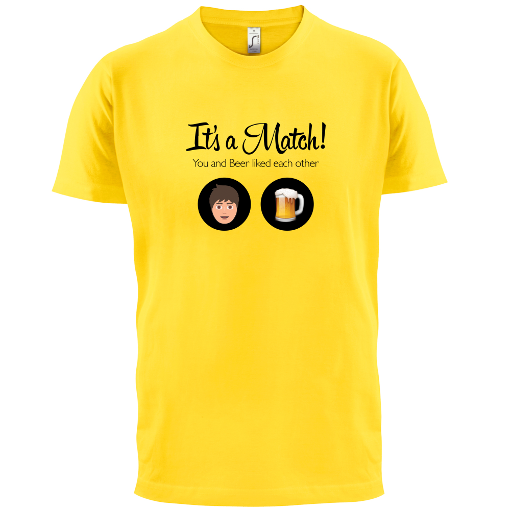 It's A Match Beer T Shirt