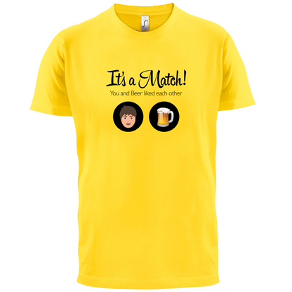 It's A Match Beer T Shirt