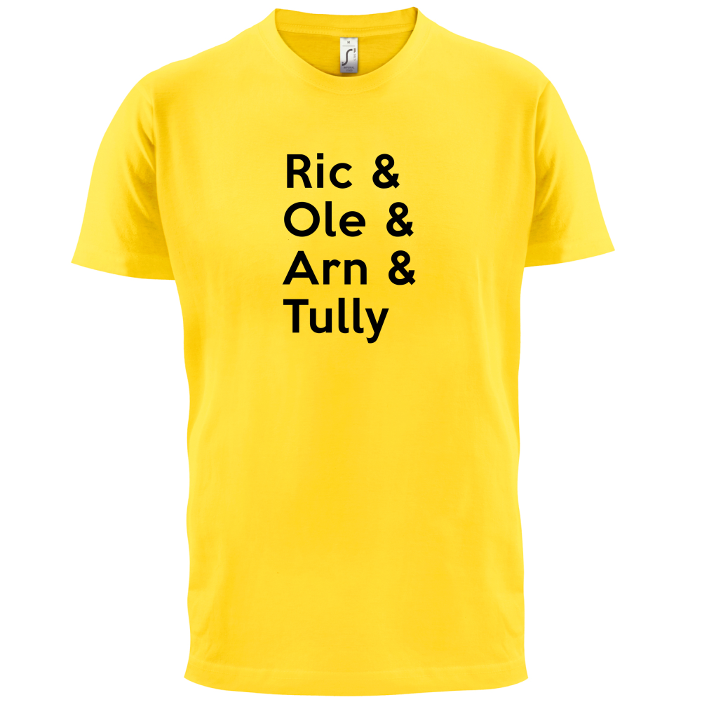 Ric And Ole And Arn And Tully T Shirt