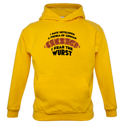 I Fear The Wurst Kids T Shirt