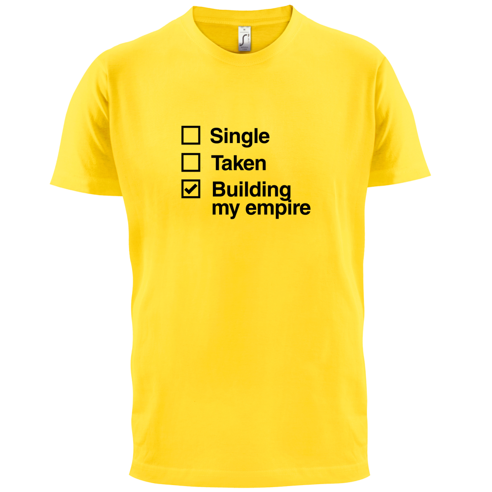 Single Taken Building Empire T Shirt