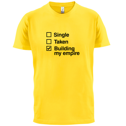Single Taken Building Empire T Shirt