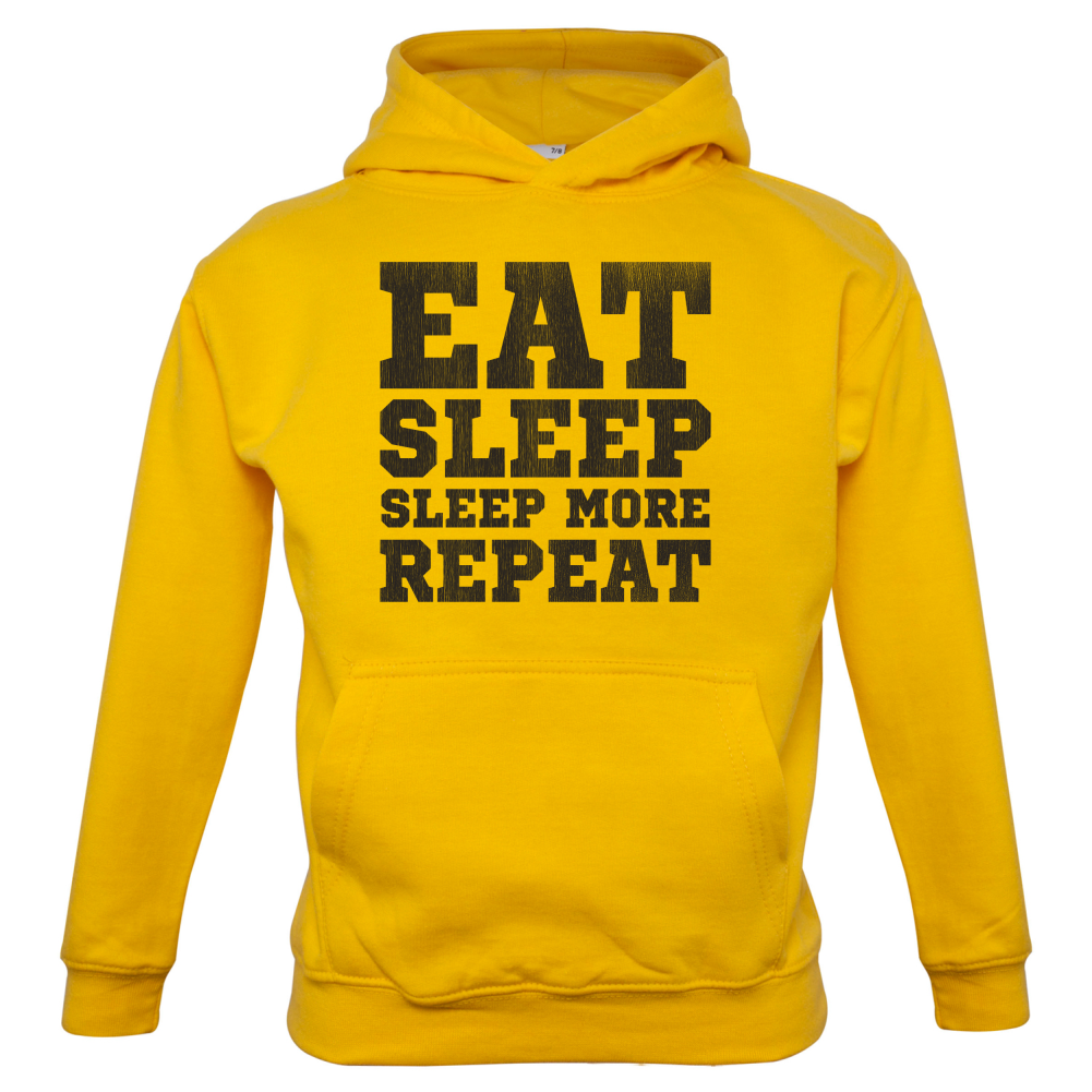 Eat Sleep Sleep More REPEAT Kids T Shirt