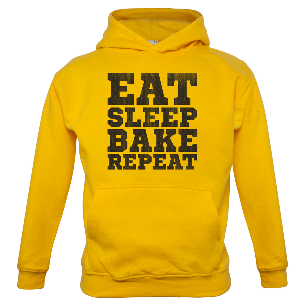 Eat Sleep Bake REPEAT Kids T Shirt