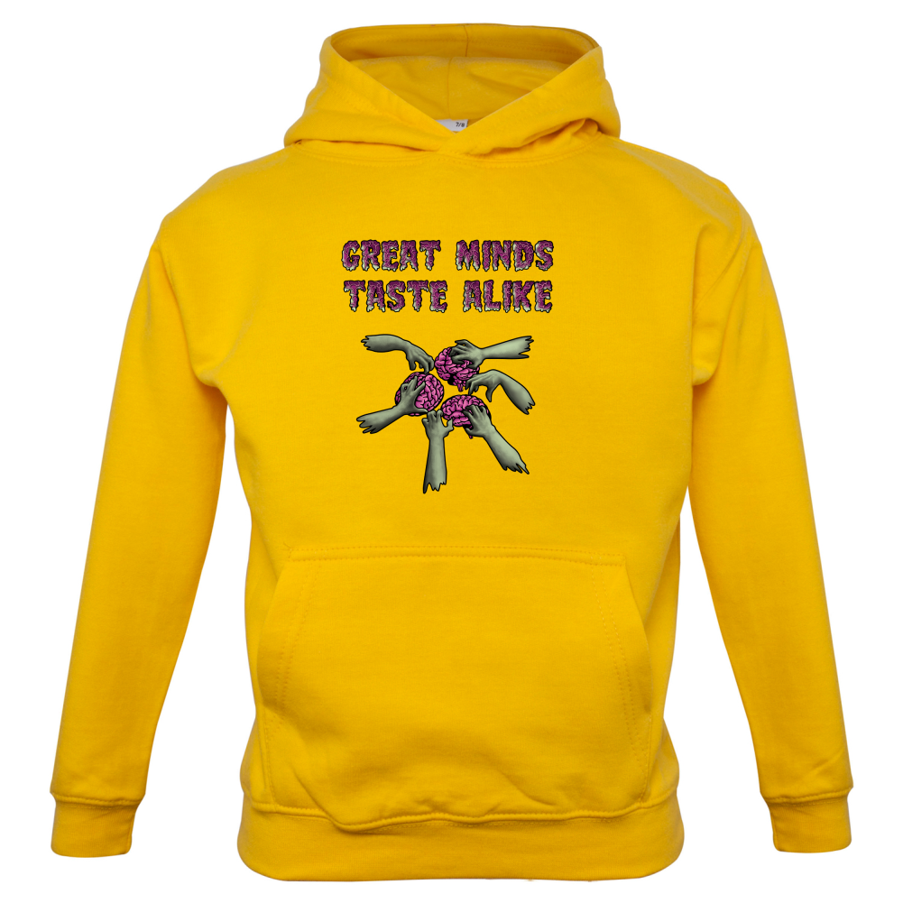 Great Minds Taste Alike Kids T Shirt