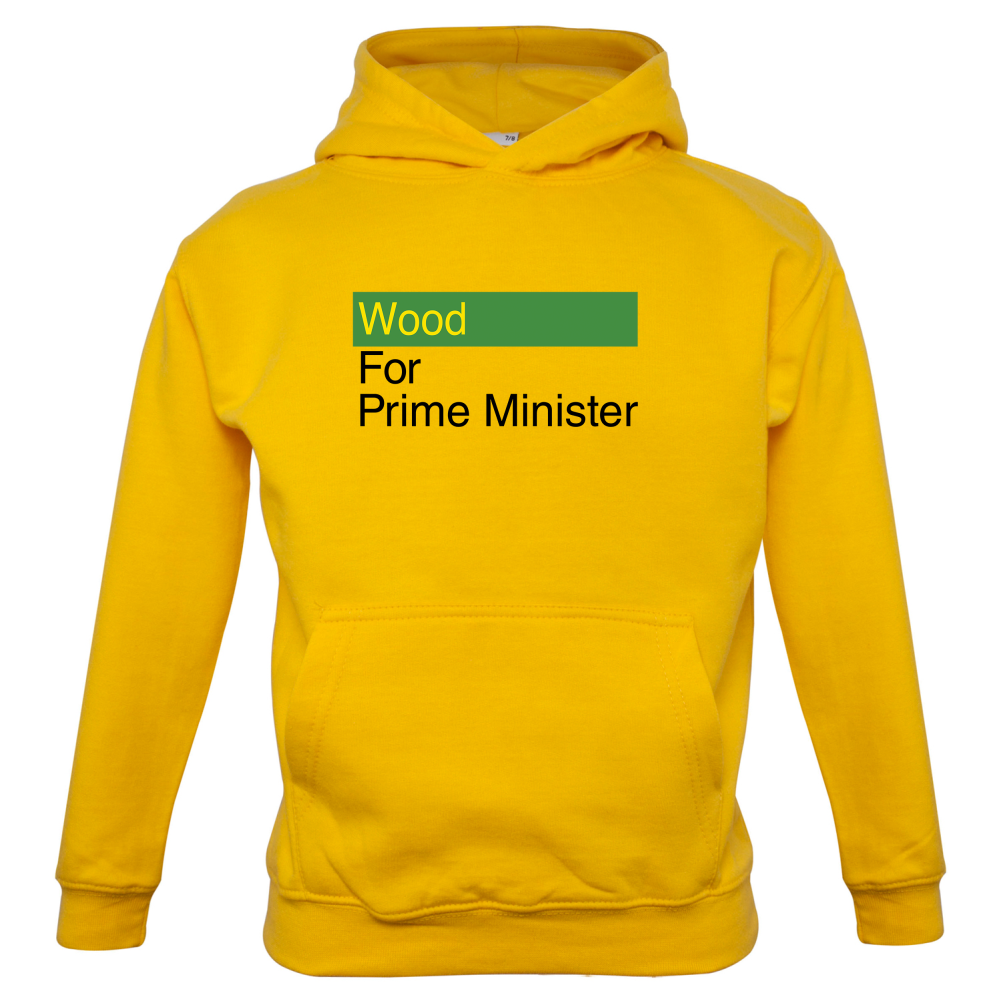 Wood for Prime Minister Kids T Shirt