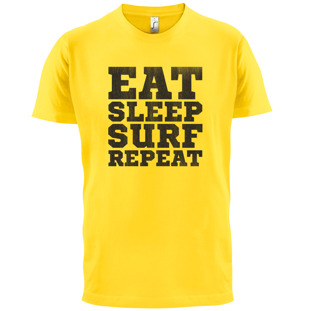 Eat Sleep Surf Repeat T Shirt