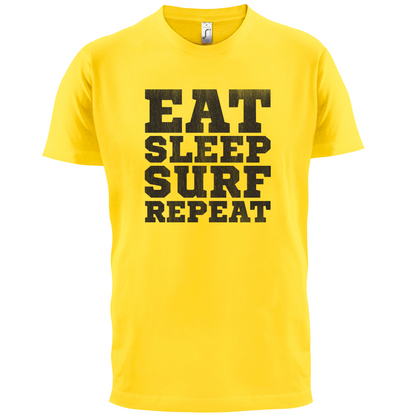 Eat Sleep Surf Repeat T Shirt