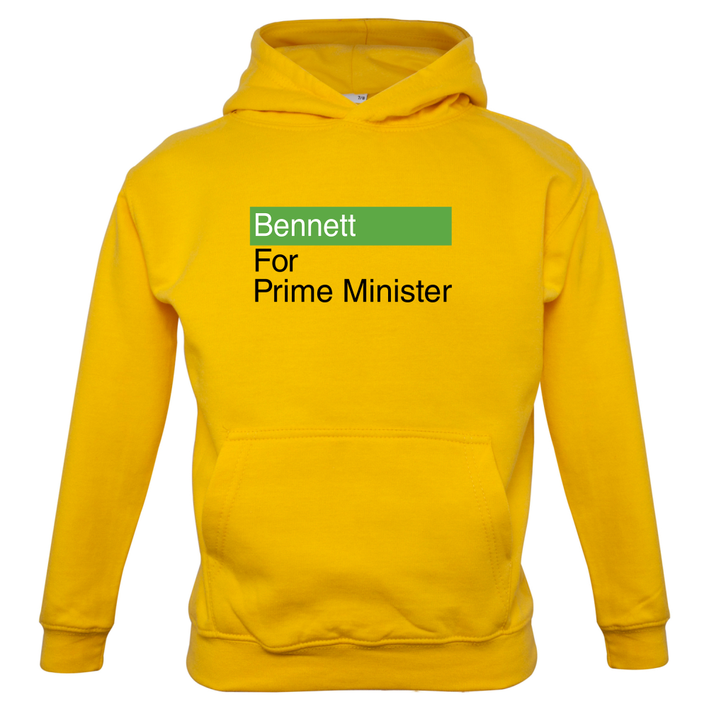 Bennett for Prime Minister Kids T Shirt