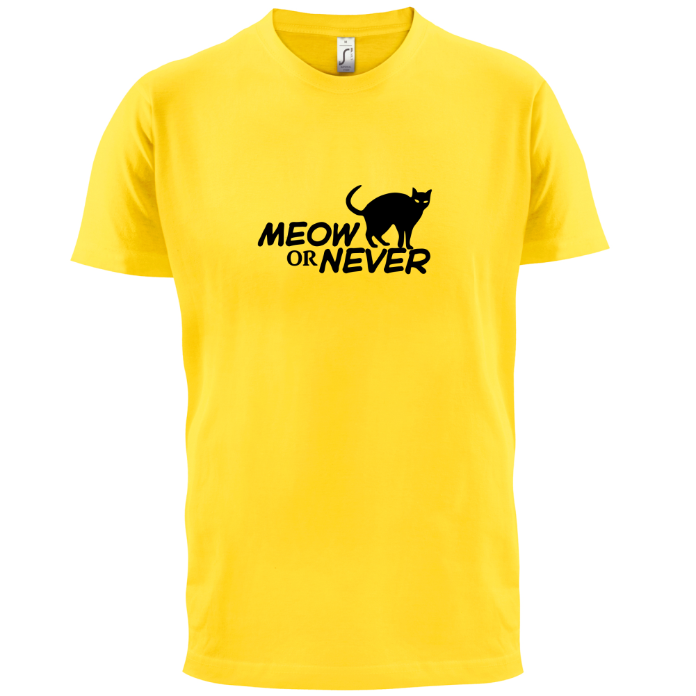 Meow Or Never T Shirt