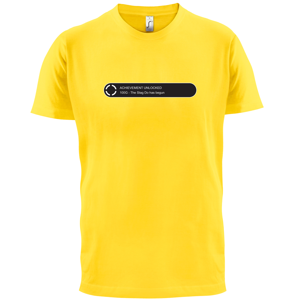 Achievement Unlocked Stag Do T Shirt