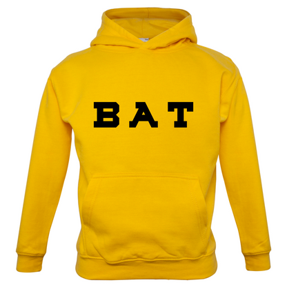 Justcie Bat College Style Kids T Shirt