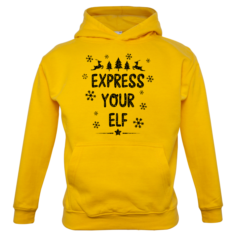 Express Your Elf Kids T Shirt