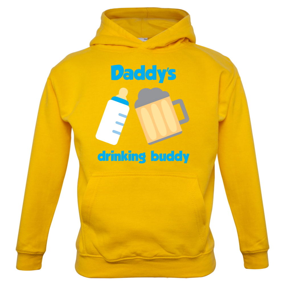 Daddy's Drinking Buddy Kids T Shirt