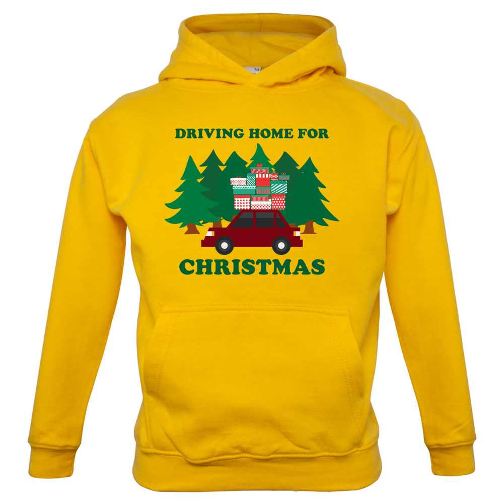 Driving Home For Christmas Kids T Shirt