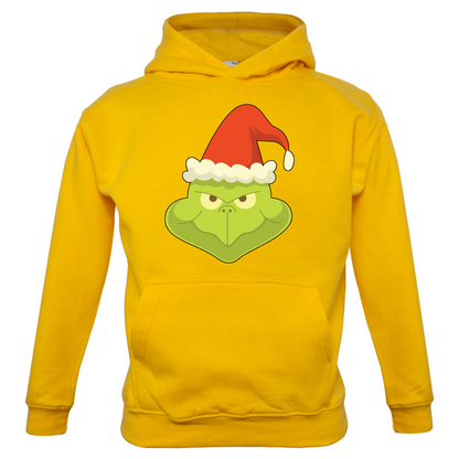 Grinch Face Kids T Shirt