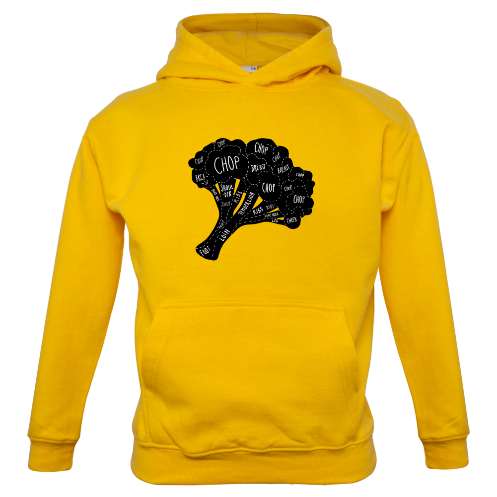 Butcher Broccoli Diagram Kids T Shirt