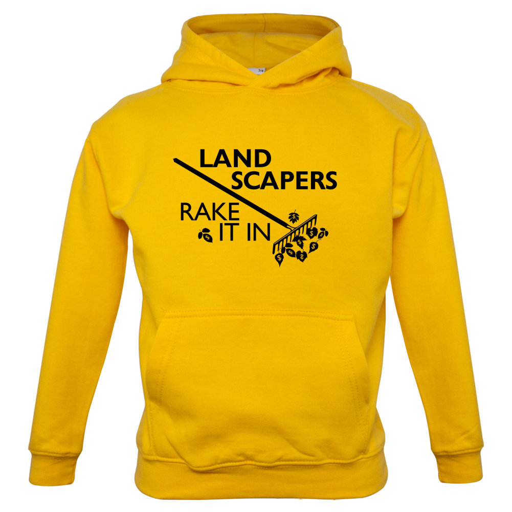 Landscapers Rake It In Kids T Shirt