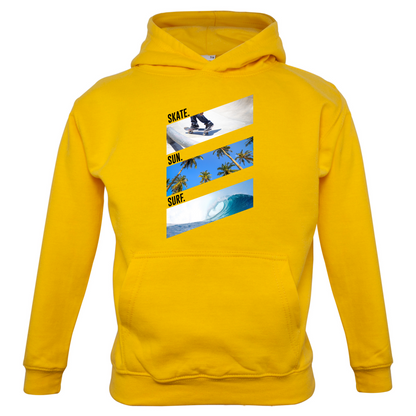 Skate Sun Surf Kids T Shirt