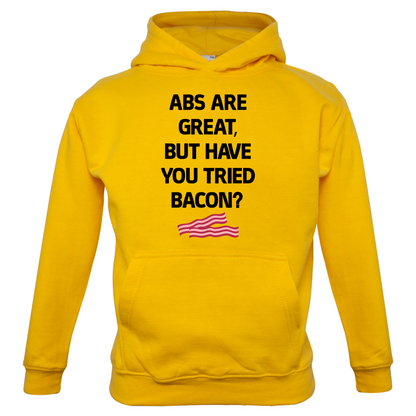 Abs Are Great, Bacon Kids T Shirt