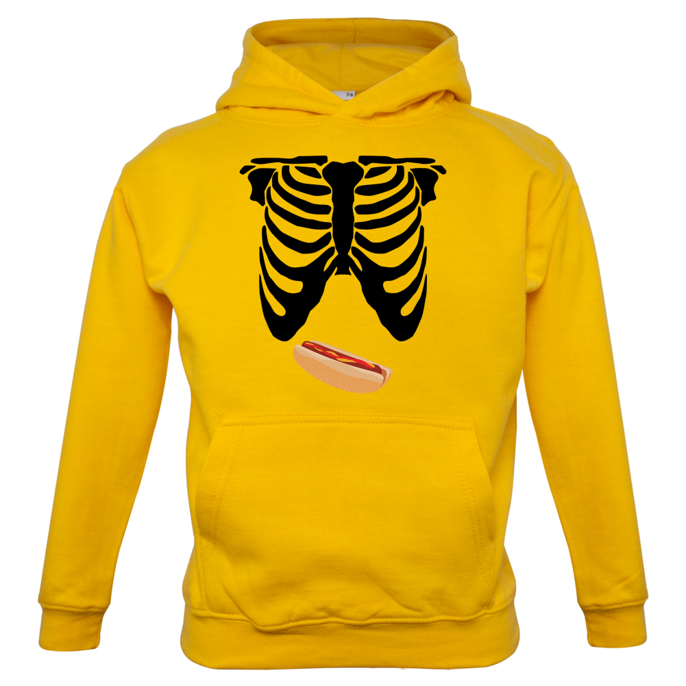 Hotdog Tummy Kids T Shirt