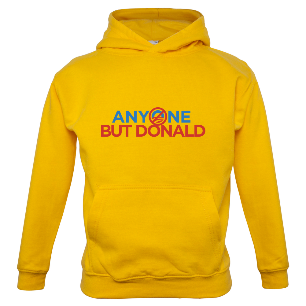 Anyone But Donald Kids T Shirt