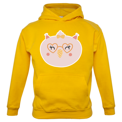 Smiley Face Chick Kids T Shirt