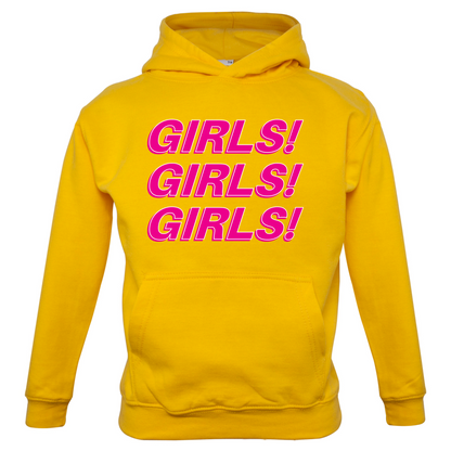 Girls Girls Girls Kids T Shirt