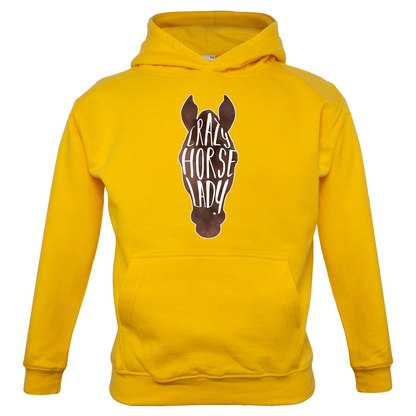 Crazy Horse Lady Kids T Shirt