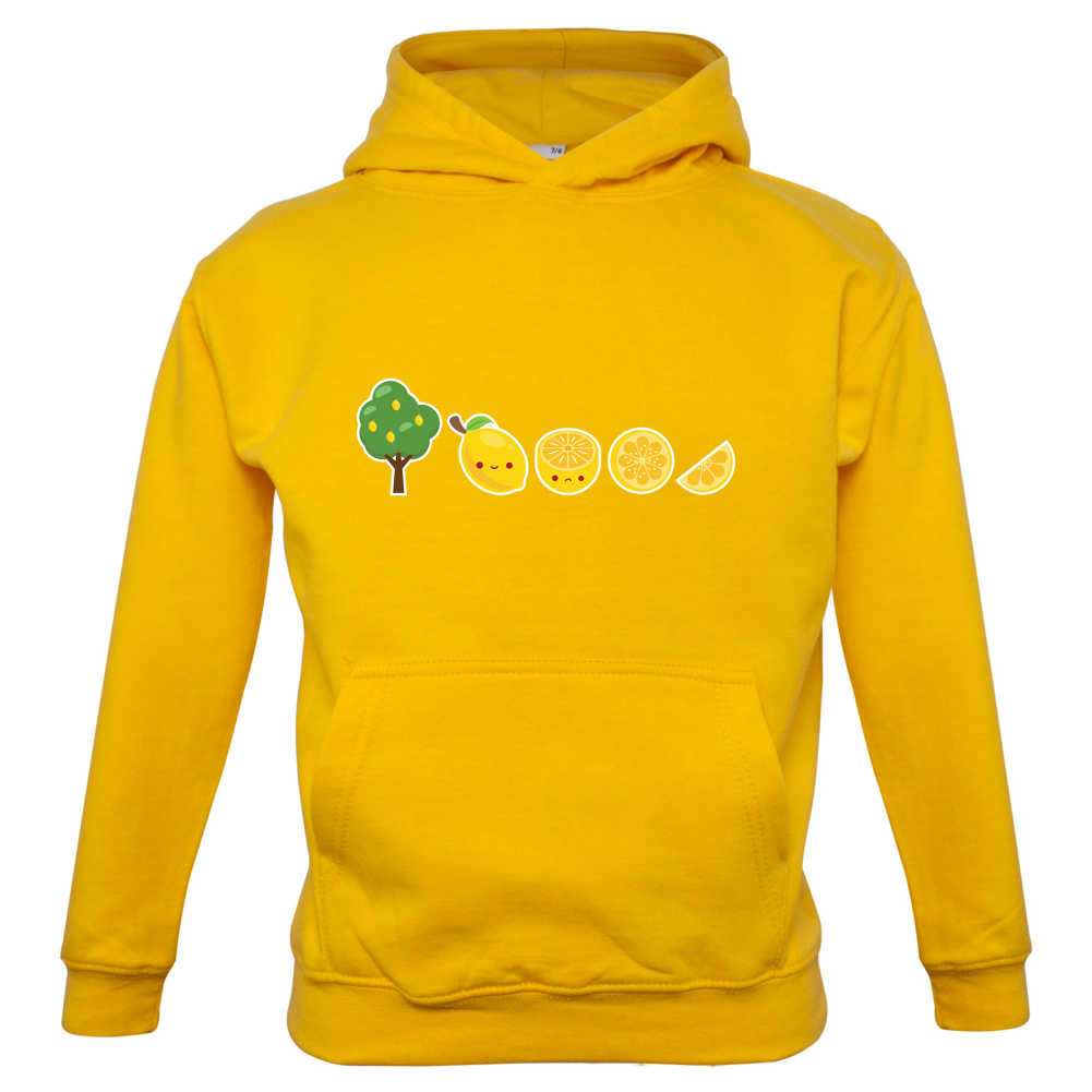 Evolution Of Lemon Kids T Shirt