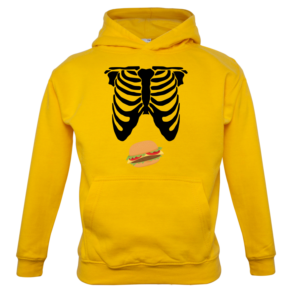 Burger Tummy Kids T Shirt