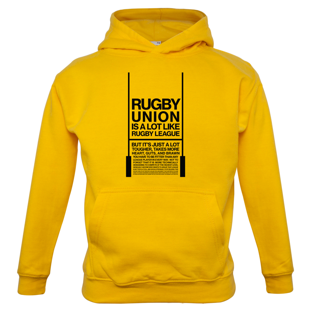 Rugby Union  Kids T Shirt