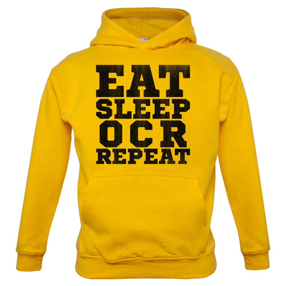 Eat Sleep OCR Repeat Kids T Shirt