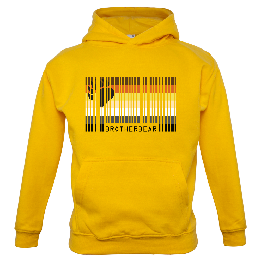 LGBT Barcode Flags - Brother Bear Kids T Shirt