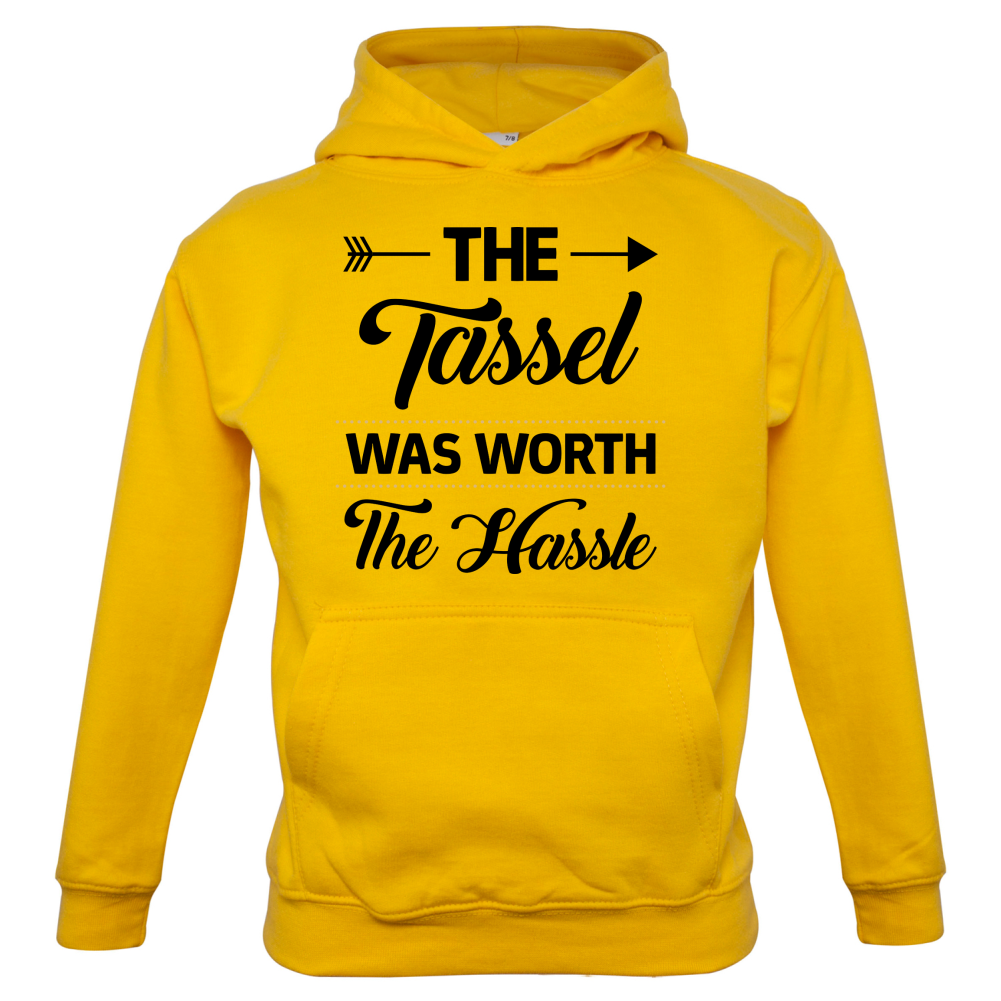 The Tassel Was Worth The Hassle Kids T Shirt