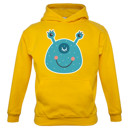 Smiley Face Alien Kids T Shirt