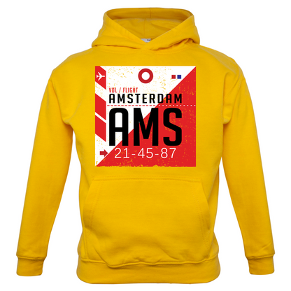 Amsterdam Airport  Kids T Shirt