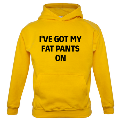 I've Got My Fat Pants On Kids T Shirt