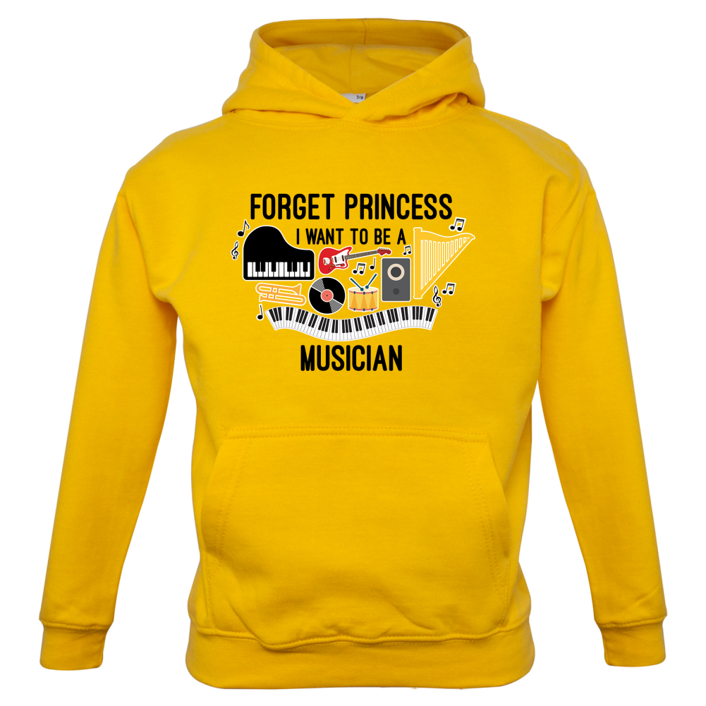 Forget Princess Musician Kids T Shirt