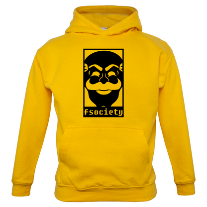 Fsociety Mask Kids T Shirt