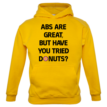 Abs Are Great, Donuts Kids T Shirt