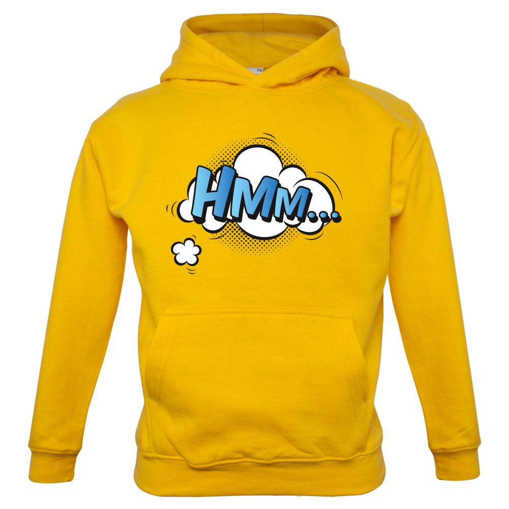 Hmm... Word Art Kids T Shirt
