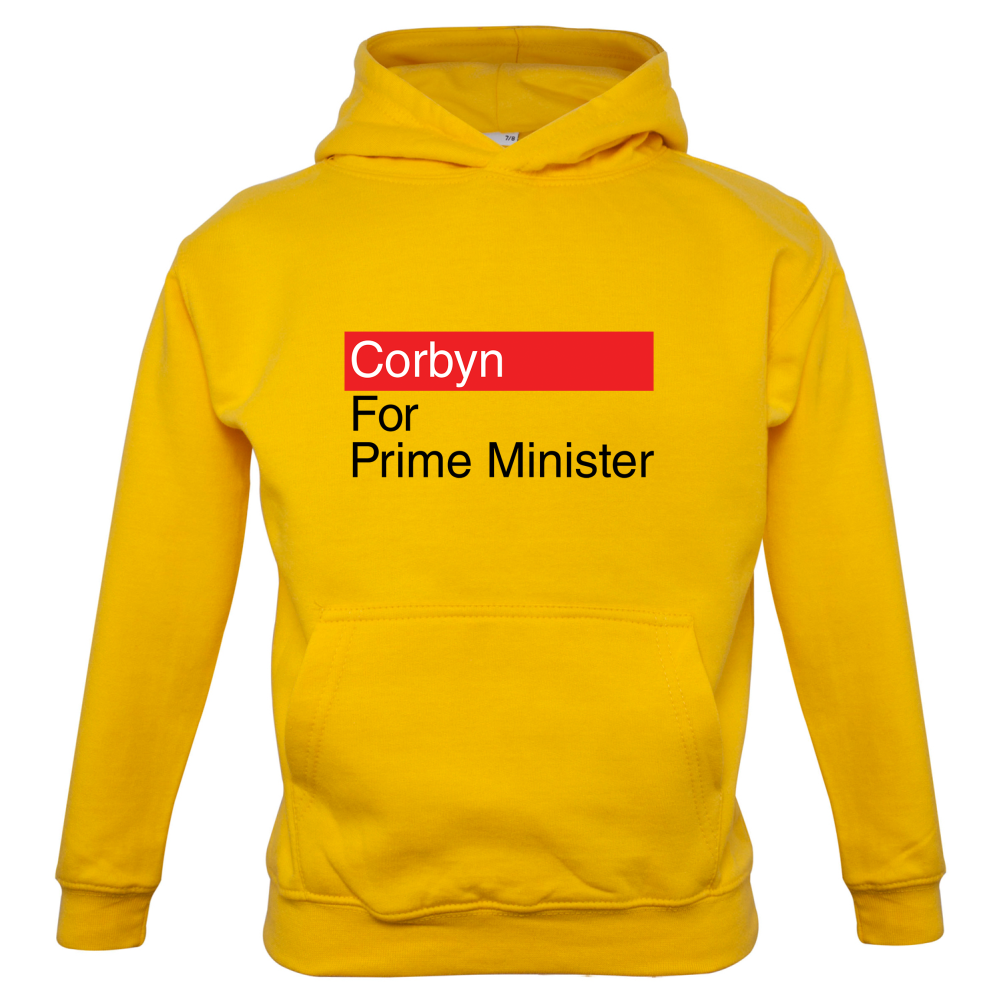 Corbyn For Prime Minister Kids T Shirt