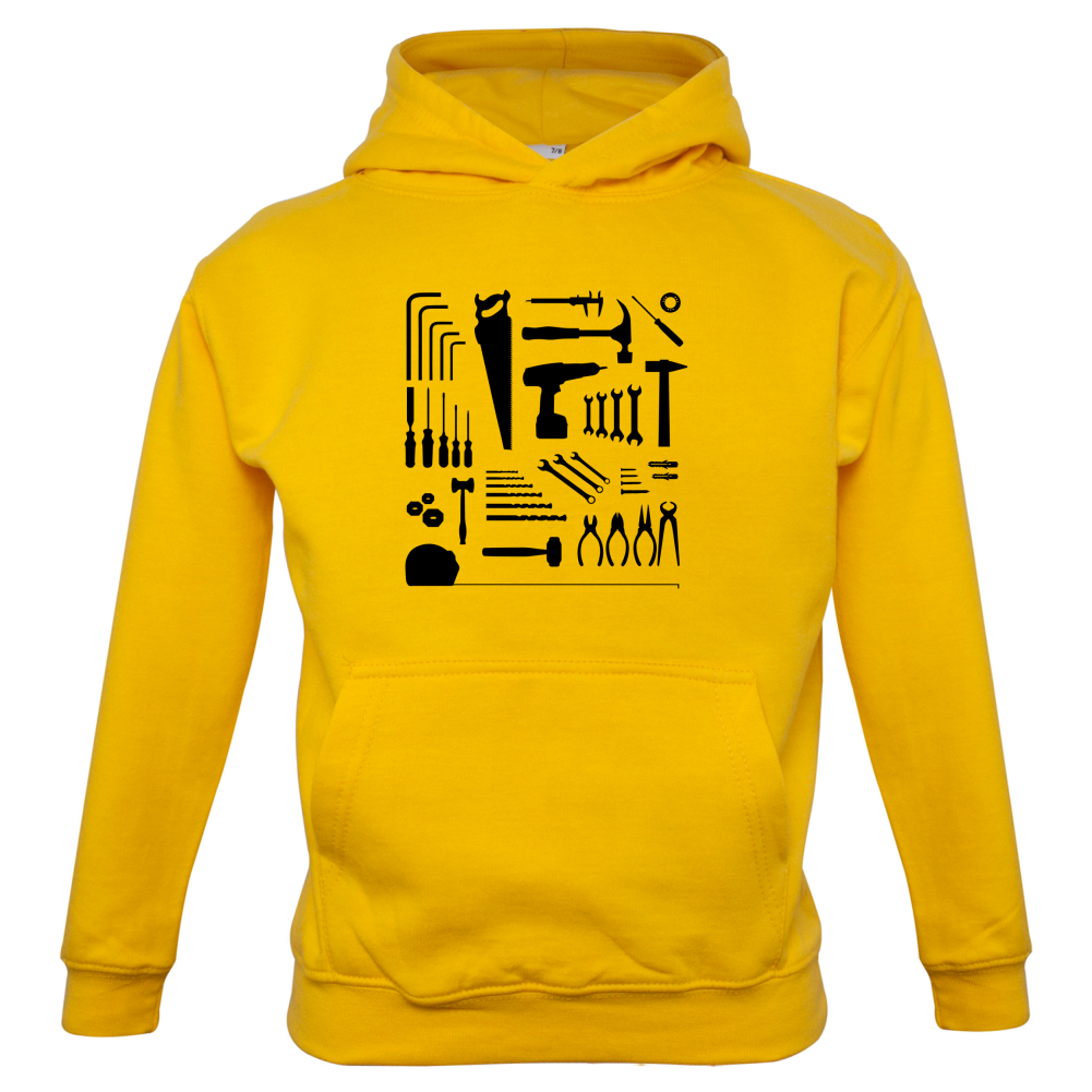 Tools Collage Kids T Shirt