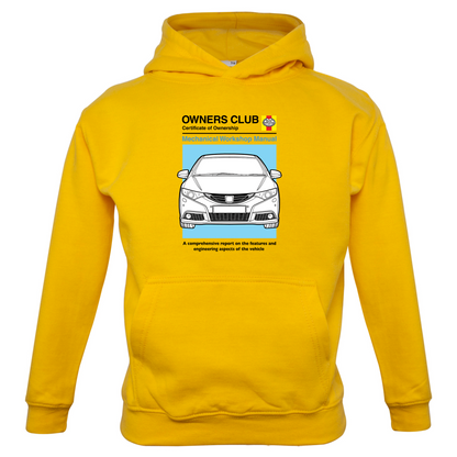 Car Owners Manual Civic Kids T Shirt
