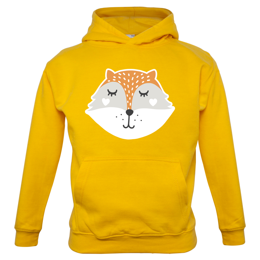 Smiley Face Mrs Fox Kids T Shirt