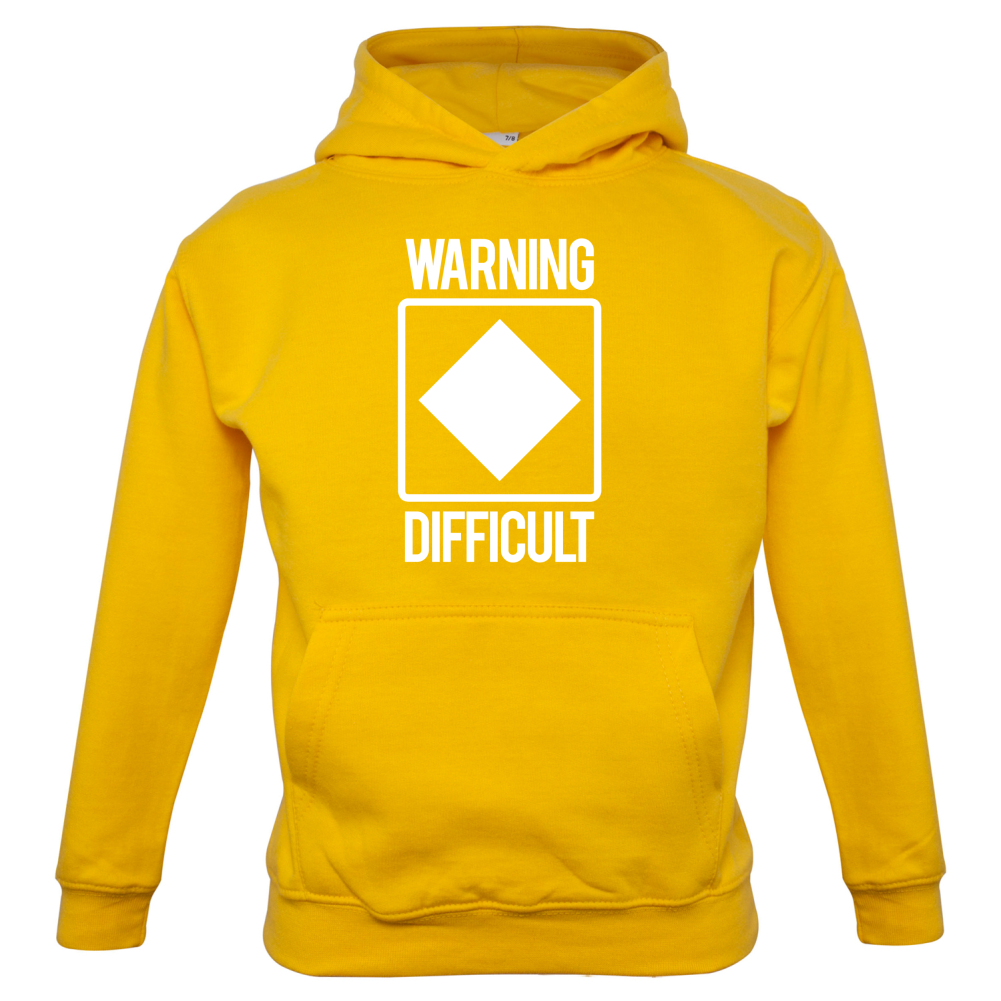 Warning Difficult Kids T Shirt