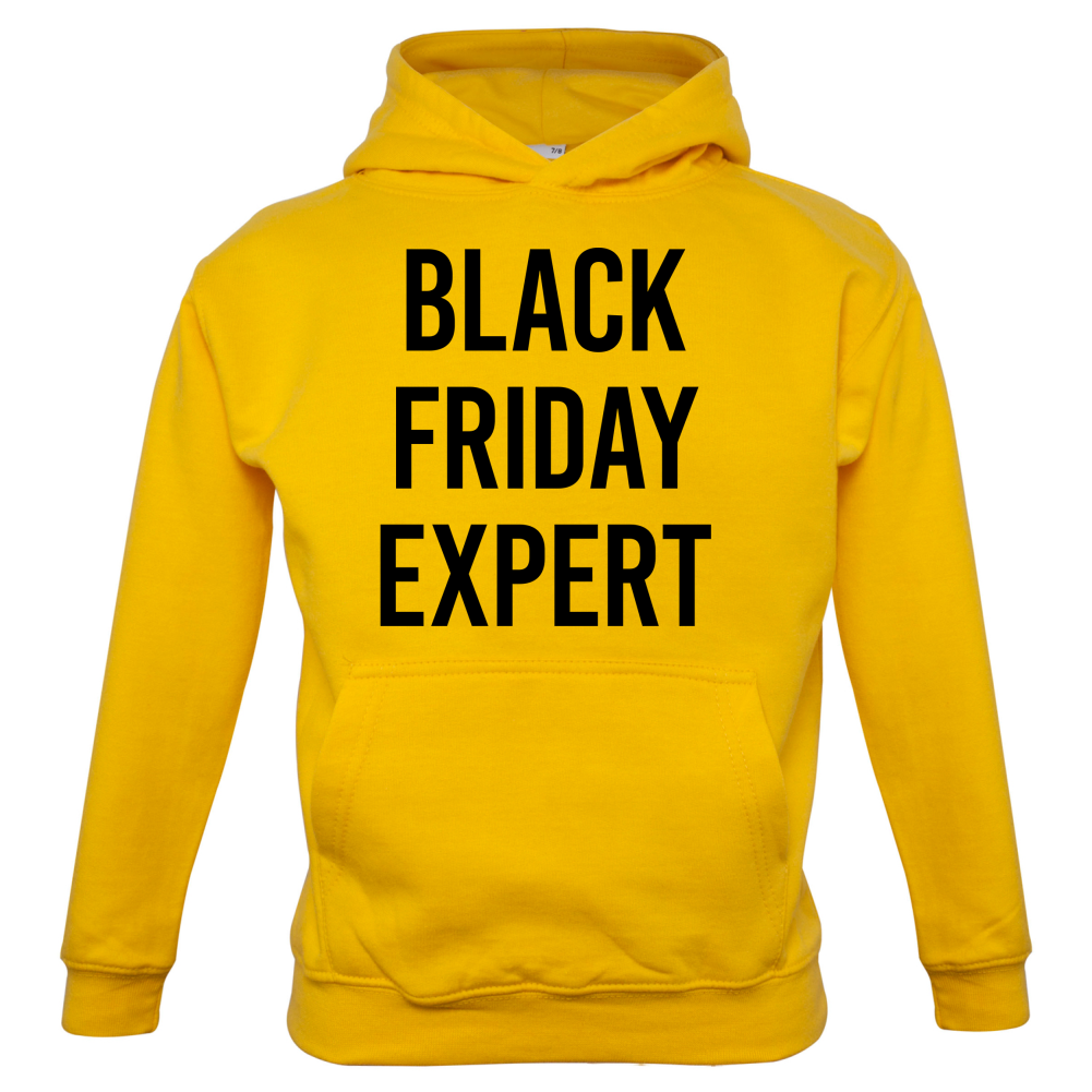Black Friday Expert Kids T Shirt