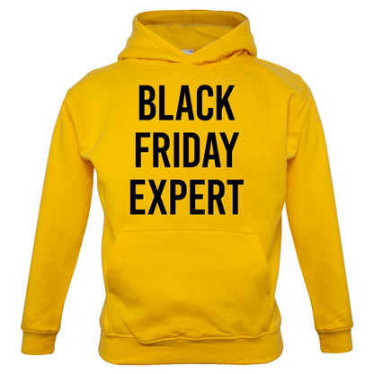 Black Friday Expert Kids T Shirt